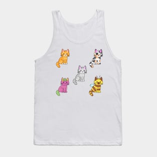 Kitties Sticker Pack 2 Tank Top